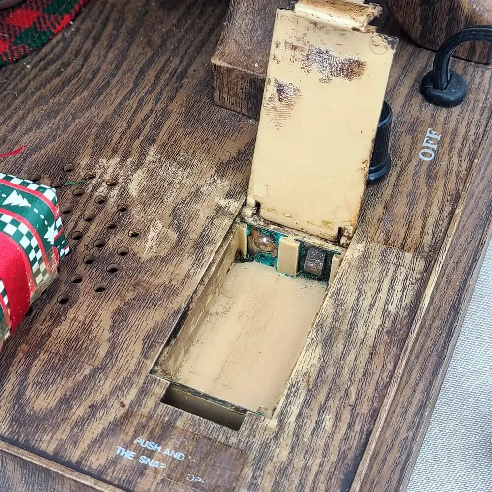 Trim A Home VTG 1993 Writing Santa Animatronic Christmas Figurine #35321 in Box